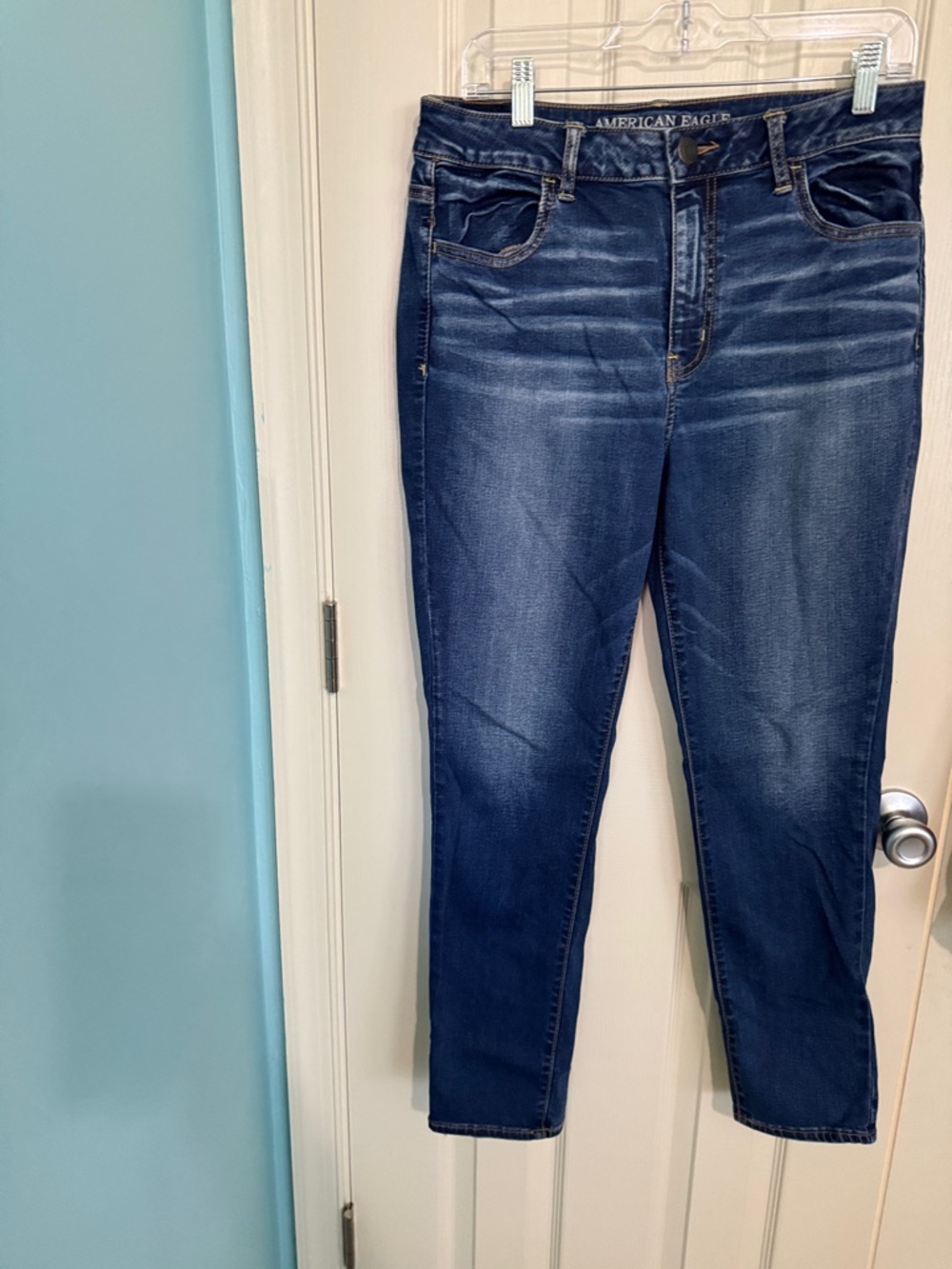 American Eagle Outfitters Women's High Rise Jeggings super super stretch